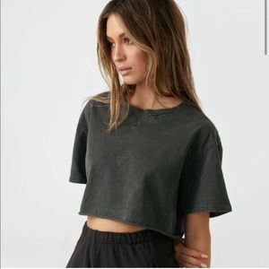 Joah Brown Cobain Crop Tee